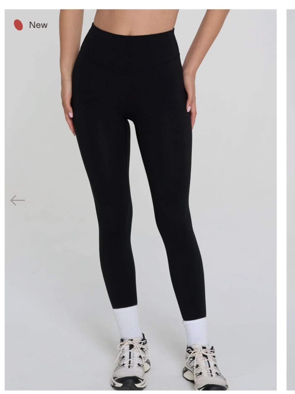 FORM Core Leggings - Black SIZE MEDIUM